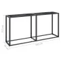 Tempered glass and black marble console table 160x35x75.5 cm by vidaXL, Side tables - Ref: Foro24-331681, Price: 84,95 €, Dis...