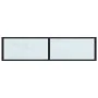 White marble tempered glass console table 140x35x75.5cm by vidaXL, Side tables - Ref: Foro24-331676, Price: 76,36 €, Discount: %
