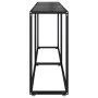 Mesa consola vidrio templado negro 180x35x75,5 cm de vidaXL, Mesas auxiliares - Ref: Foro24-331683, Precio: 93,68 €, Descuent...