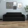 Funda elástica para sillón de 2 plazas poliéster jersey negra de vidaXL, Fundas - Ref: Foro24-332933, Precio: 30,84 €, Descue...