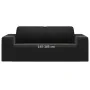 Funda elástica para sillón de 2 plazas poliéster jersey negra de vidaXL, Fundas - Ref: Foro24-332933, Precio: 30,84 €, Descue...
