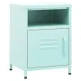 Mint green steel nightstand 35x35x51 cm by vidaXL, Nightstands - Ref: Foro24-336221, Price: 75,73 €, Discount: %