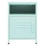 Mint green steel nightstand 35x35x51 cm by vidaXL, Nightstands - Ref: Foro24-336221, Price: 75,73 €, Discount: %
