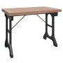Dining table solid fir wood and iron 110x65x82 cm by vidaXL, Kitchen and dining tables - Ref: Foro24-340769, Price: 184,26 €,...