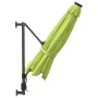 Sombrilla de pared con LED verde manzana 290 cm de vidaXL, Sombrillas - Ref: Foro24-362893, Precio: 119,37 €, Descuento: %