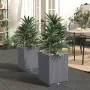 Jardineras 2 uds polipropileno gris oscuro 30x30x37 cm de vidaXL, Maceteros y jardineras - Ref: Foro24-364180, Precio: 52,93 ...