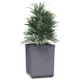 Jardineras 2 uds polipropileno gris oscuro 30x30x37 cm de vidaXL, Maceteros y jardineras - Ref: Foro24-364180, Precio: 52,93 ...