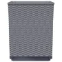 Jardineras 2 uds polipropileno gris oscuro 30x30x37 cm de vidaXL, Maceteros y jardineras - Ref: Foro24-364180, Precio: 52,93 ...