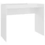 Escritorio de madera contrachapada blanco brillo 90x40x72 cm de vidaXL, Escritorios - Ref: Foro24-800384, Precio: 48,32 €, De...
