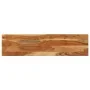 Mesa consola de madera maciza de acacia 120x30x75 cm de vidaXL, Mesas auxiliares - Ref: Foro24-320821, Precio: 158,75 €, Desc...