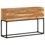 Mesa consola de madera maciza de acacia 120x30x75 cm de vidaXL, Mesas auxiliares - Ref: Foro24-320821, Precio: 158,75 €, Desc...