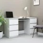 Escritorio de madera contrachapada blanco 140x50x77 cm de vidaXL, Escritorios - Ref: Foro24-800810, Precio: 189,96 €, Descuen...