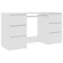 Escritorio de madera contrachapada blanco 140x50x77 cm de vidaXL, Escritorios - Ref: Foro24-800810, Precio: 189,96 €, Descuen...