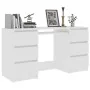 Escritorio de madera contrachapada blanco 140x50x77 cm de vidaXL, Escritorios - Ref: Foro24-800810, Precio: 189,96 €, Descuen...
