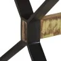 Mesa de comedor de madera maciza reciclada 160x80x76 cm de vidaXL, Mesas de cocina y de comedor - Ref: Foro24-321609, Precio:...