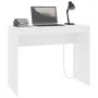 Escritorio de madera contrachapada blanco 90x40x72 cm de vidaXL, Escritorios - Ref: Foro24-800378, Precio: 44,03 €, Descuento: %