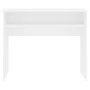 Escritorio de madera contrachapada blanco 90x50x74 cm de vidaXL, Escritorios - Ref: Foro24-801170, Precio: 69,61 €, Descuento: %