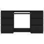 Escritorio de madera contrachapada negro 140x50x77 cm de vidaXL, Escritorios - Ref: Foro24-800811, Precio: 179,09 €, Descuent...