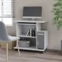 Mesa de ordenador madera contrachapada blanco 80x50x75 cm de vidaXL, Escritorios - Ref: Foro24-802894, Precio: 77,69 €, Descu...