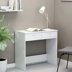 White plywood desk 80x40x75 cm by vidaXL, Desks - Ref: Foro24-801355, Price: 62,57 €, Discount: %