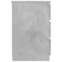 Escritorio de madera contrachapada gris 140x50x77 cm de vidaXL, Escritorios - Ref: Foro24-800814, Precio: 168,20 €, Descuento: %