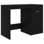 Schwarzer Sperrholz-Schreibtisch 100x50x76 cm von vidaXL, Schreibtische - Ref: Foro24-801797, Preis: 84,02 €, Rabatt: %