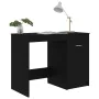 Schwarzer Sperrholz-Schreibtisch 100x50x76 cm von vidaXL, Schreibtische - Ref: Foro24-801797, Preis: 84,02 €, Rabatt: %