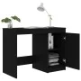 Schwarzer Sperrholz-Schreibtisch 100x50x76 cm von vidaXL, Schreibtische - Ref: Foro24-801797, Preis: 84,02 €, Rabatt: %