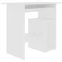 Escritorio de madera contrachapada blanco 80x45x74 cm de vidaXL, Escritorios - Ref: Foro24-801364, Precio: 69,48 €, Descuento: %