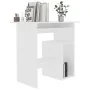 Escritorio de madera contrachapada blanco 80x45x74 cm de vidaXL, Escritorios - Ref: Foro24-801364, Precio: 69,48 €, Descuento: %