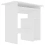 Escritorio de madera contrachapada blanco 80x45x74 cm de vidaXL, Escritorios - Ref: Foro24-801364, Precio: 69,48 €, Descuento: %