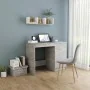 Escritorio de madera contrachapada gris hormigón 100x50x76 cm de vidaXL, Escritorios - Ref: Foro24-801800, Precio: 79,22 €, D...