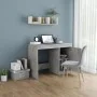 Escritorio de madera contrachapada gris hormigón 100x50x76 cm de vidaXL, Escritorios - Ref: Foro24-801800, Precio: 79,22 €, D...