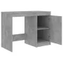 Escritorio de madera contrachapada gris hormigón 100x50x76 cm de vidaXL, Escritorios - Ref: Foro24-801800, Precio: 79,22 €, D...