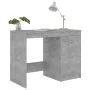 Escritorio de madera contrachapada gris hormigón 100x50x76 cm de vidaXL, Escritorios - Ref: Foro24-801800, Precio: 79,22 €, D...