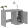 Escritorio de madera contrachapada gris hormigón 100x50x76 cm de vidaXL, Escritorios - Ref: Foro24-801800, Precio: 79,22 €, D...