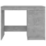 Escritorio de madera contrachapada gris hormigón 100x50x76 cm de vidaXL, Escritorios - Ref: Foro24-801800, Precio: 79,22 €, D...