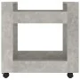 Concrete gray plywood desk cart 60x45x60 cm by vidaXL, Cars and islands - Ref: Foro24-816604, Price: 42,85 €, Discount: %