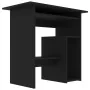 Escritorio de madera contrachapada negro 80x45x74 cm de vidaXL, Escritorios - Ref: Foro24-801365, Precio: 57,02 €, Descuento: %