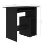 Schwarzer Sperrholzschreibtisch 80x45x74 cm von vidaXL, Schreibtische - Ref: Foro24-801365, Preis: 57,02 €, Rabatt: %