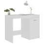 Escritorio de madera contrachapada blanco 100x50x76 cm de vidaXL, Escritorios - Ref: Foro24-801796, Precio: 86,16 €, Descuent...