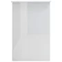 Schreibtisch aus glänzend weißer Spanplatte, 100 x 50 x 76 cm von vidaXL, Schreibtische - Ref: Foro24-800555, Preis: 60,05 €,...