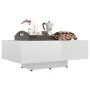 Mesa de centro madera contrachapada blanco brillo 85x55x31 cm de vidaXL, Mesas de centro - Ref: Foro24-803386, Precio: 65,62 ...