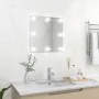 Espejo de pared con luces LED cuadrado de vidrio de vidaXL, Espejos - Ref: Foro24-3078636, Precio: 41,41 €, Descuento: %