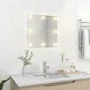 Square glass wall mirror with LED lights by vidaXL, Mirrors - Ref: Foro24-3078636, Price: 41,41 €, Discount: %