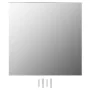 Espejo de pared con luces LED cuadrado de vidrio de vidaXL, Espejos - Ref: Foro24-3078636, Precio: 41,41 €, Descuento: %