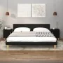 Mesita de noche madera contrachapada negra de vidaXL, Mesitas de noche - Ref: Foro24-812044, Precio: 40,32 €, Descuento: %