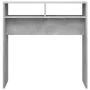 Mesa consola madera de ingeniería gris hormigón 78x30x80 cm de vidaXL, Mesas auxiliares - Ref: Foro24-808300, Precio: 35,92 €...