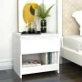 Nightstands 2 pcs white plywood 40x30x39 cm by vidaXL, Nightstands - Ref: Foro24-803444, Price: 55,39 €, Discount: %