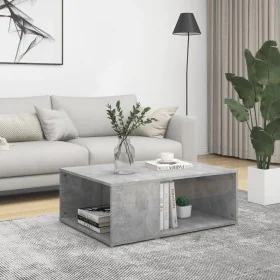 Mesa de centro madera contrachapada gris hormigón 90x67x33 cm de vidaXL, Mesas de centro - Ref: Foro24-806907, Precio: 47,32 ...